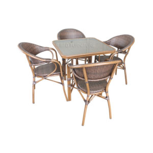 Sardonyx 5 Piece Dining Set
