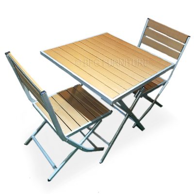 Foldable Table and Chairs, Outdoor