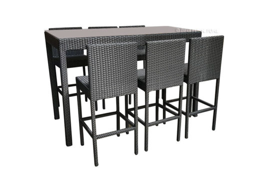 BFG-Ambrosia-Black-Dining-Set