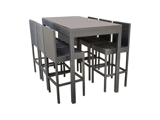 BFG-Ambrosia-Black-Dining-Set